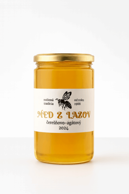 Agátovo-čerešňový med 950g
