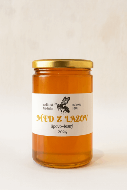 Lipovo-lesný med 950g